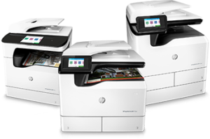 Variety of printers by Hp